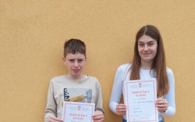 Učenici naše područne škole na županijskom natjecanju iz povijesti