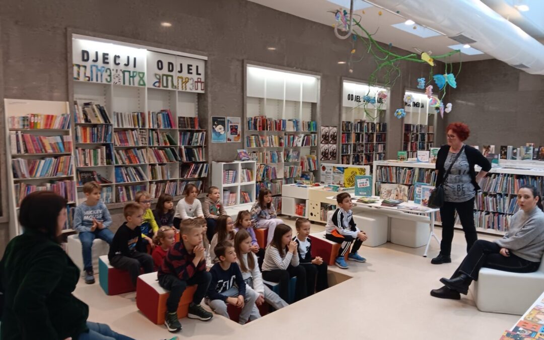 Posjet Gradskoj knjižnici Labin