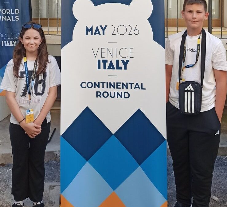 Lea Licul i Edvin Šarić na međunarodnom natjecanju iz engleskog jezika Hippo u Italiji